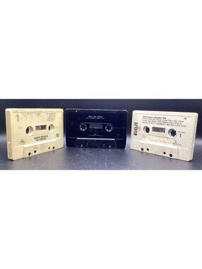 Billy Ray Cyrus Cassette Single Garth Brooks No Fences & Dolly Parton Cassettes